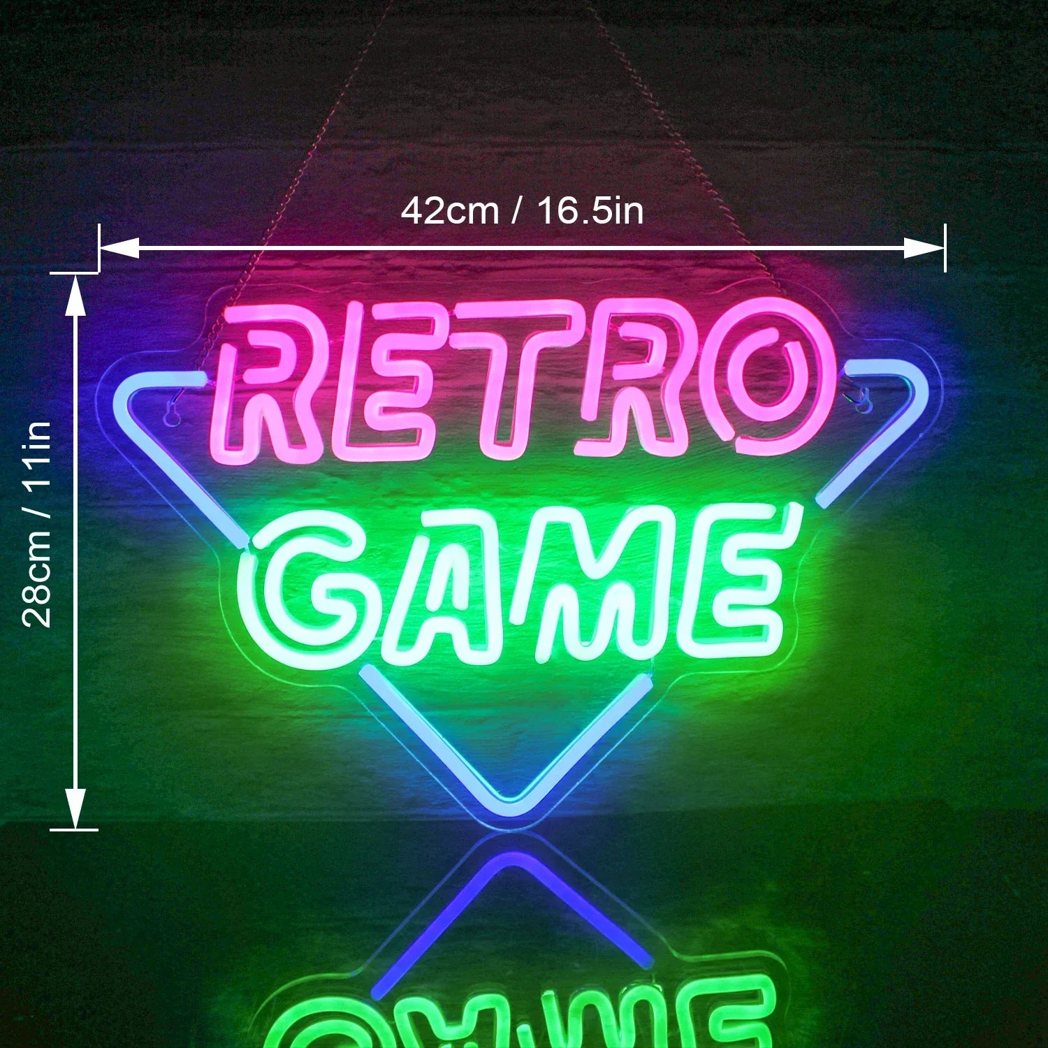 LED Neon Game Room Wall Sign - PlusGamer