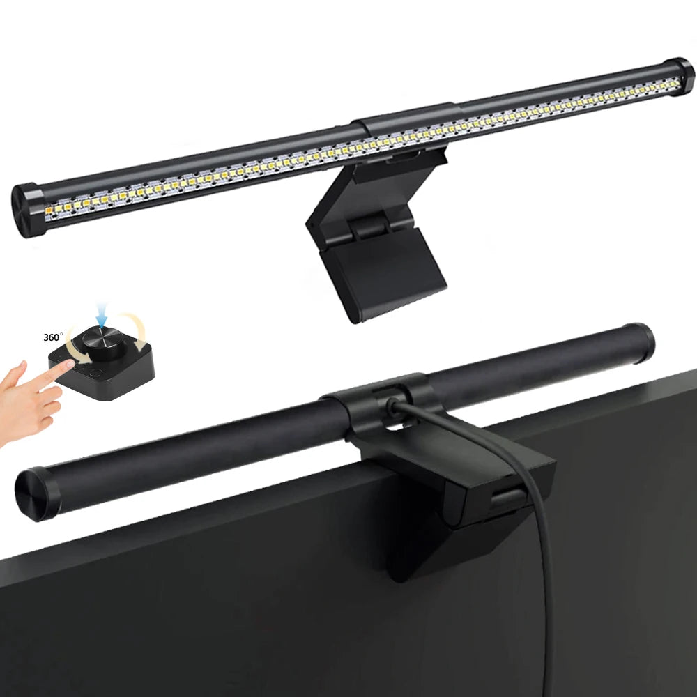 RGB Monitor Light Bar with Atmosphere Lighting (44cm) - PlusGamer