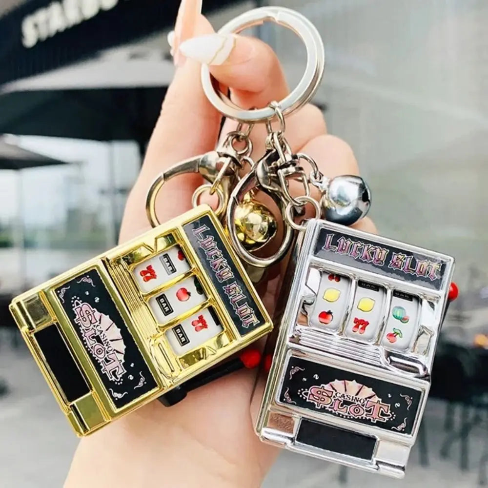 Mini Slot Machine Arcade Keychain - PlusGamer