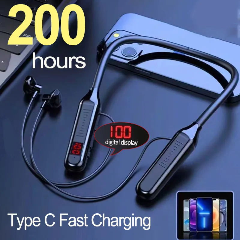 Wireless Neckband Gaming Headphones - PlusGamer
