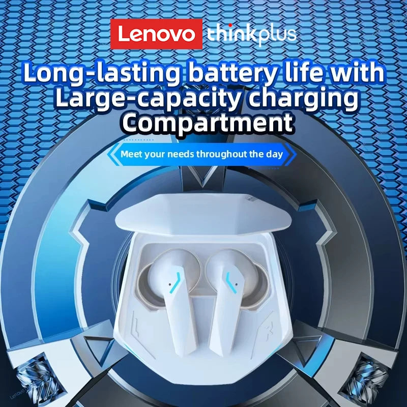 Lenovo GM2 Pro Bluetooth 5.3 Earbuds - PlusGamer