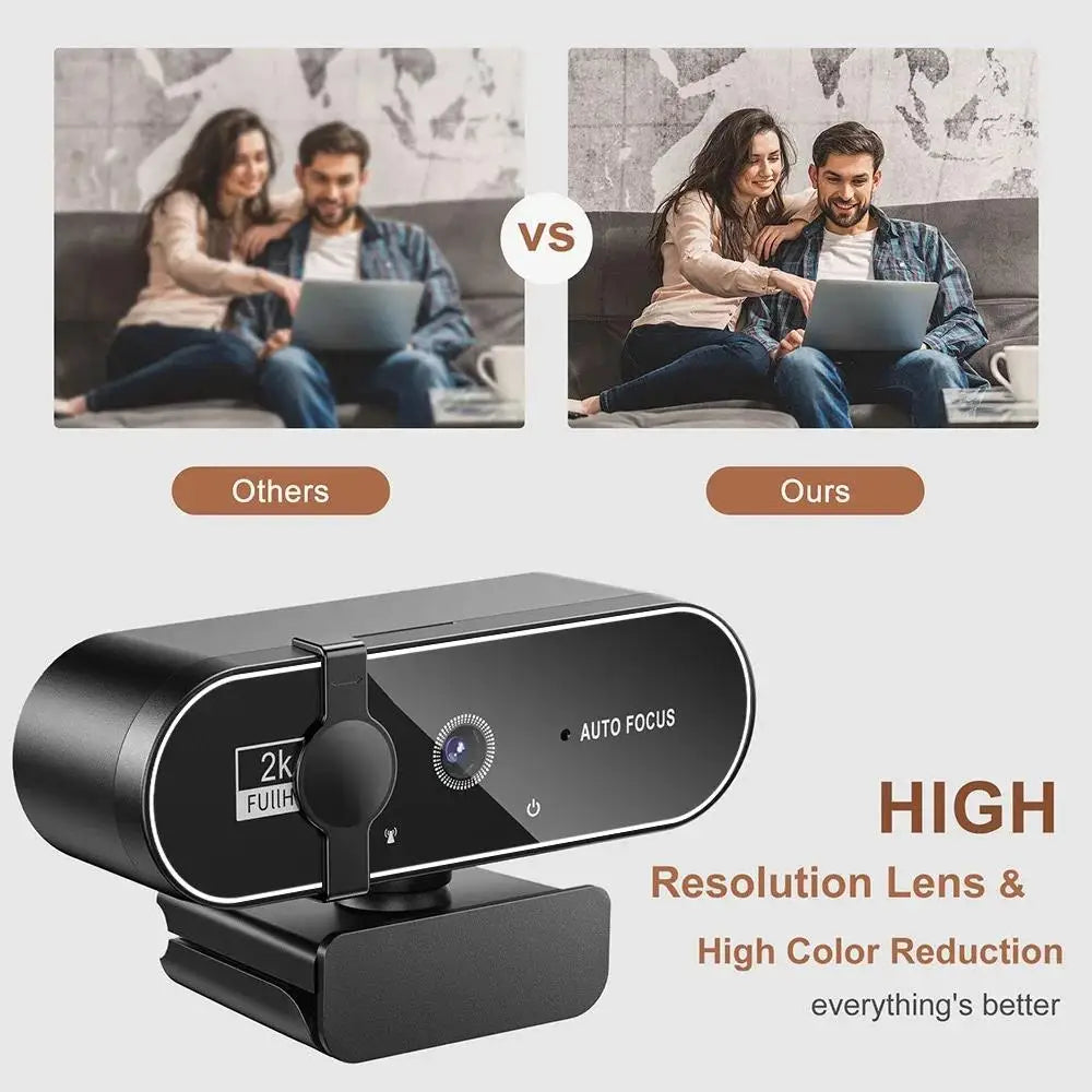 4K Autofocus Streaming Webcam - PlusGamer