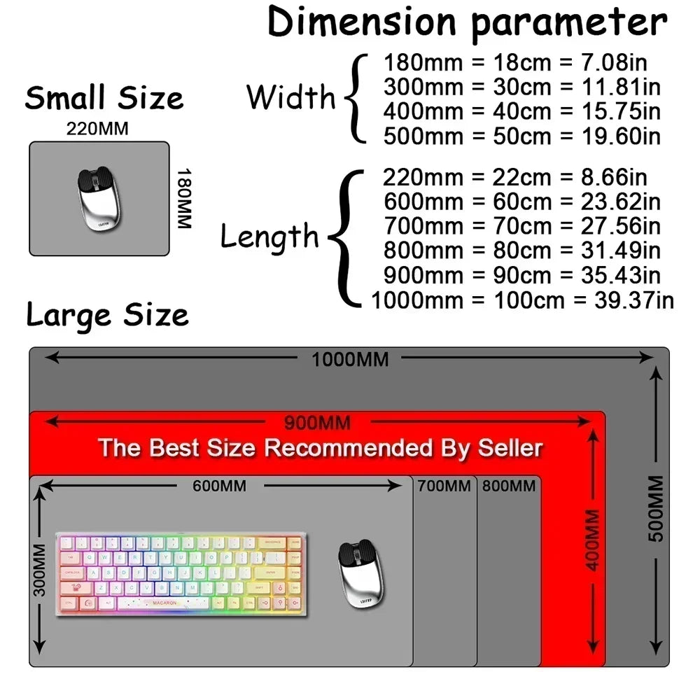 Mousepad XXL - Pixel Art Valley - PlusGamer