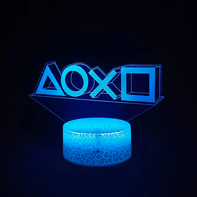 3D LED Gaming Nightlight & Headphone Lamp - PlusGamer