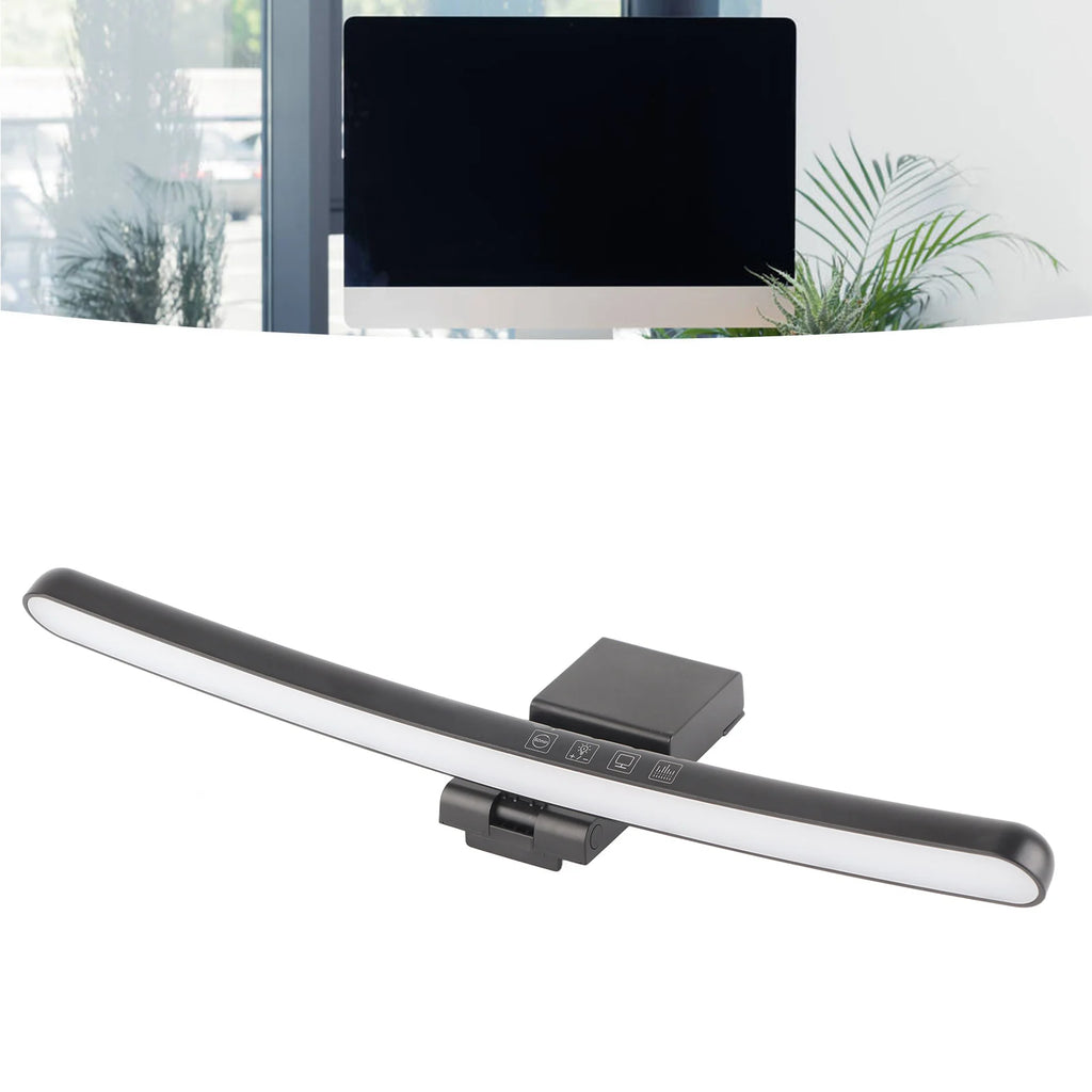 7-Color RGB Monitor Light Bar for Curved Screens - PlusGamer